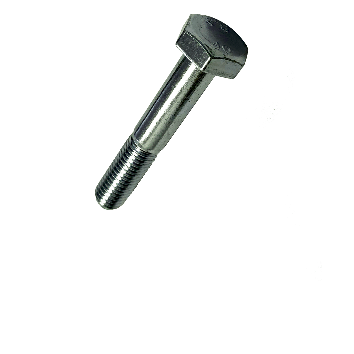 DIN 931. Hex Bolt M8 x < 100mm A2/ 304 Stainless Steel 